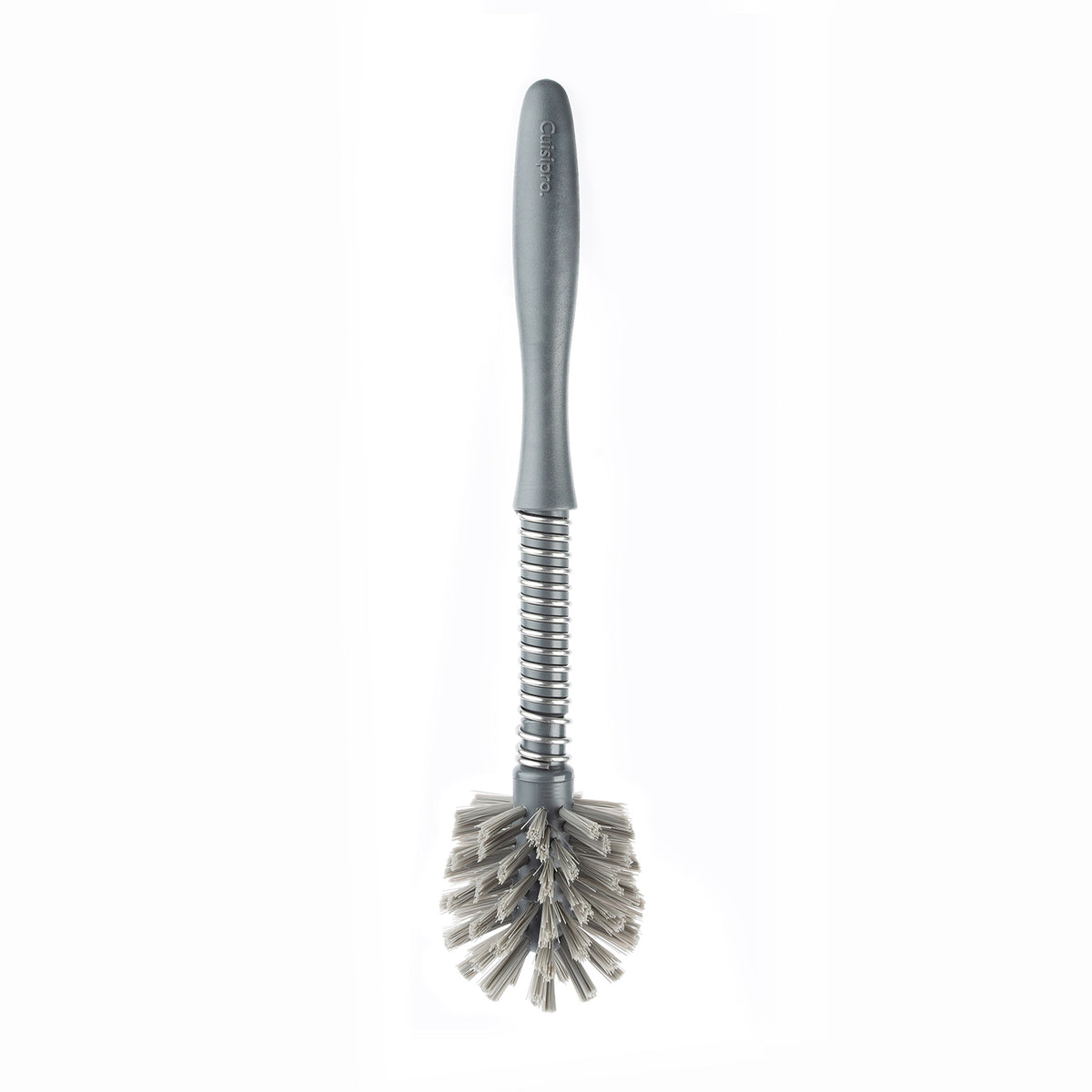 CUISIPRO FLEXI cleaning brush in green, 29 cm long with flexible bristles for effective cleaning.