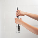 CUISIPRO green flexible cleaning brush, 29 cm long, with sturdy bristles for effective scrubbing and cleaning.