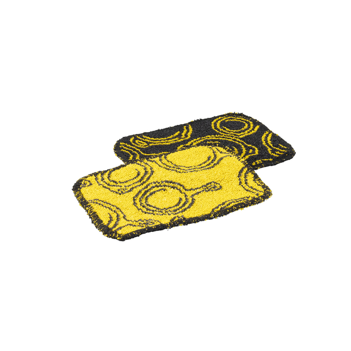 Lodge everyday scrub brush with black and yellow bristles, sturdy handle for cleaning tasks.