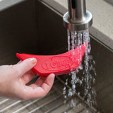 Black Lodge grip protection guard, durable and slip-resistant, designed to fit securely on kitchen or appliance handles.