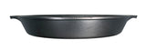 Lodge Classic black cast iron skillet showing smooth cooking surface and sturdy handle, ideal for versatile frying and searing.