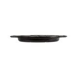Set of eight black Lodge Classic baking pans with sturdy metal construction, perfect for versatile baking and roasting.