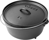 Lodge Classic black grill with a sturdy metal cooking surface and handle, ideal for outdoor grilling and barbecues.