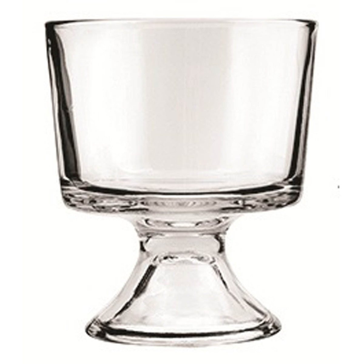 Anchor Hocking Präsenzschale, clear glass serving bowl with a smooth, rounded shape and transparent finish.