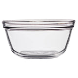 Anchor Hocking mixing bowl, large glass Rührschüssel with a clear, sturdy design for baking and food preparation.