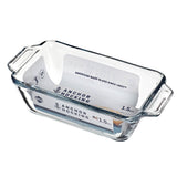 Anchor Hocking Basics baking dish, rectangular glass Auflaufform for oven use, clear and durable for baking and roasting.