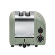 Polished DUALIT Newgen toaster with two slots for bread slices, modern kitchen appliance for toasting breakfast bread.