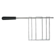 Dualit Classic stainless steel sandwichmaker with open plates for making toasted sandwiches and paninis.
