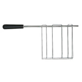 Dualit Classic stainless steel sandwichmaker with open plates for making toasted sandwiches and paninis.