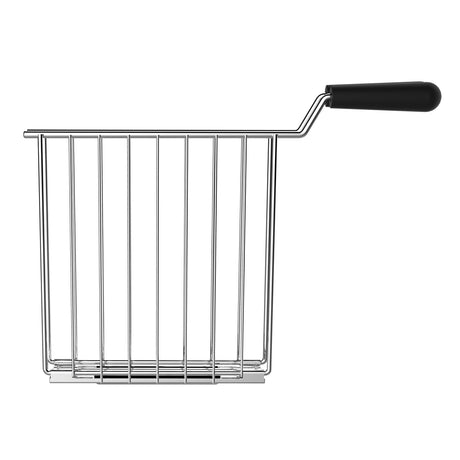 Dualit Lite stainless steel sandwich maker with non-stick plates and compact design, ideal for quick sandwiches.