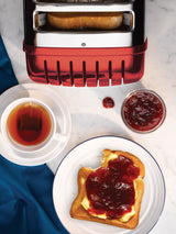 Dualit Newgen toaster with rotating function, 2-slice capacity, sleek design, and modern finish.
