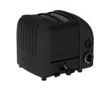 Dualit NewGen polished 2-slice toaster with modern design, featuring sleek finish and visible toasting slots.