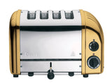Dualit Newgen 4-slice toaster with chrome finish, modern design, and adjustable browning control for even toasting.