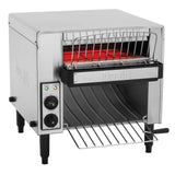 Dualit Gastro black toaster with sleek design, featuring a horizontal pass-through slot for bread toasting.