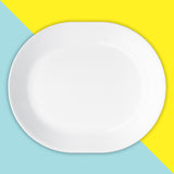 Corelle Winter Frost white dinnerware set with plates and bowls, durable ceramic style for everyday use