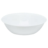 Corelle Winter Frost white dinnerware set featuring a sleek, frosted design with elegant white plates and bowls for everyday use.