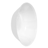 White CORELLE Winter Frost dinnerware set with elegant, frosted design, including plates and bowls.