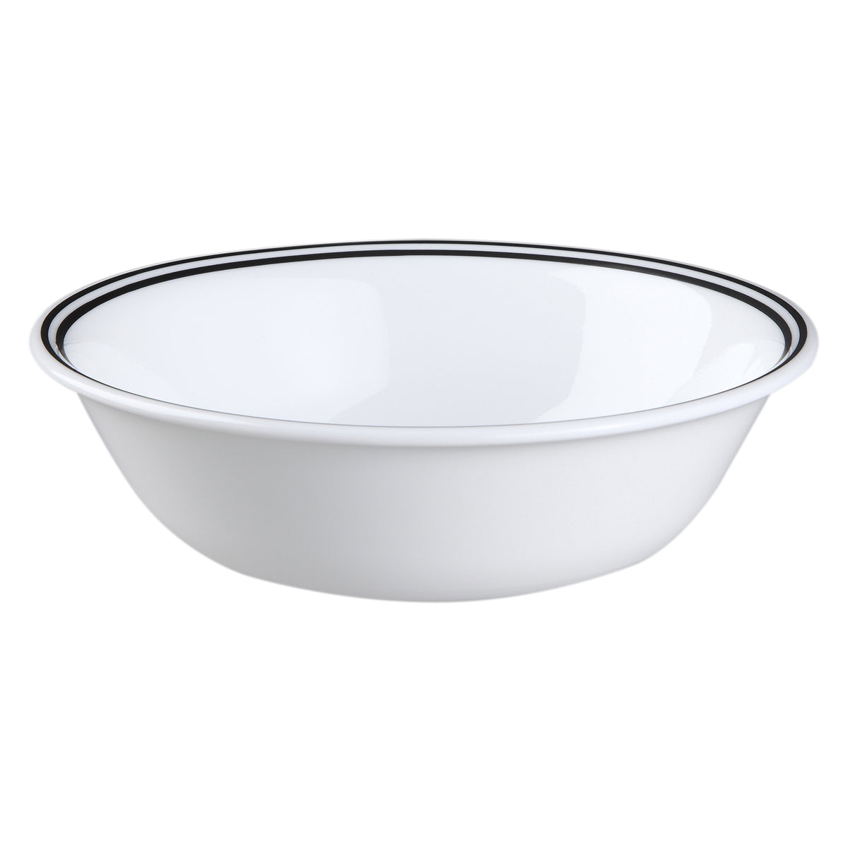 Corelle City Block white dinnerware set featuring plates, bowls, and mugs with a modern geometric design.