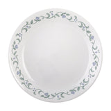 Corelle Country Cottage white dishware set with floral graphic pattern for a charming, rustic kitchen look.