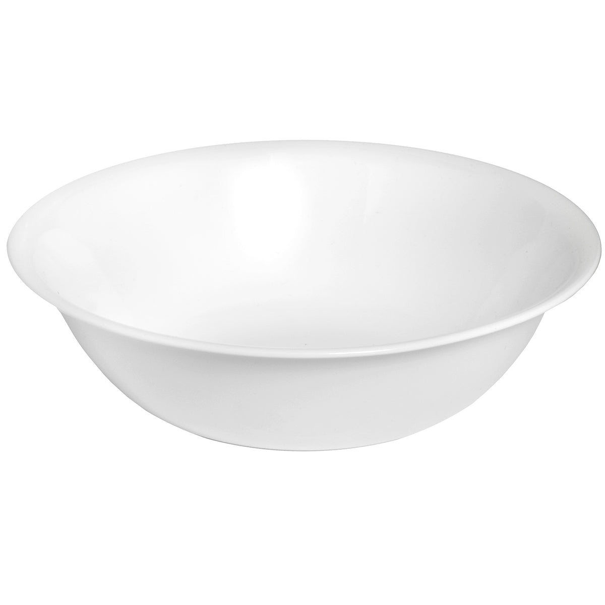Corelle Winter Frost white dinnerware set with plates and bowls, featuring a snowy winter design and sleek ceramic finish.
