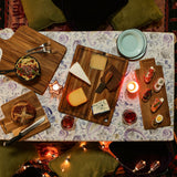 TEAKHAUS teak wood cutting board, Marine series, rectangular teak knife board with smooth finish, ideal for kitchen use