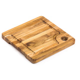 TEAKHAUS teak wood cutting board, MARINE series, rectangular teak chopping board with smooth finish and visible wood grain.