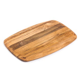 Teakhaus teak wood cutting board, rectangular shape, elegant design, natural wood grain, ideal for kitchen food preparation.