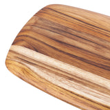 TEAKHAUS teakwood cutting board, rectangular shape with elegant finish, ideal for food preparation and serving.
