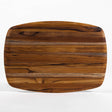 TEAKHAUS Teakholz-Schneidbrett, rechteckiges Schneidebrett aus edlem Teakholz, elegant und durable for kitchen use.