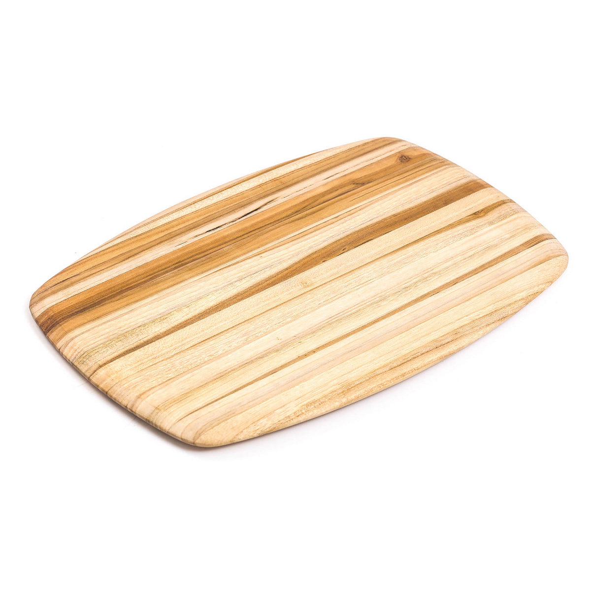 Teakhaus Teakwood cutting board, rectangular shape with elegant finish, ideal for food prep and serving in kitchen.