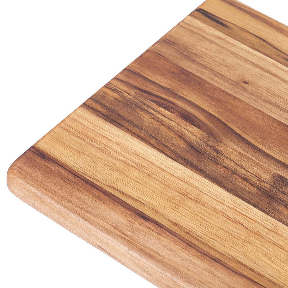 TEAKHAUS teak wood cutting board, ESSENTIAL series, natural teak finish, thick and durable for kitchen use.