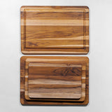 Teakhaus TEAKHAUS Essential teak cutting board made of durable teak wood for kitchen prep and slicing.