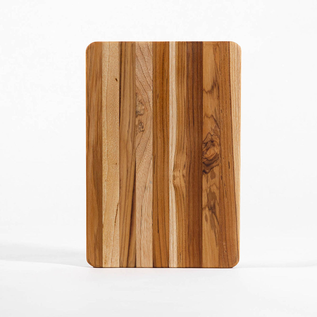 TEAKHAUS teak wood cutting board, ESSENTIAL series, rectangular teak Schneidbrett for kitchen prep and food chopping.
