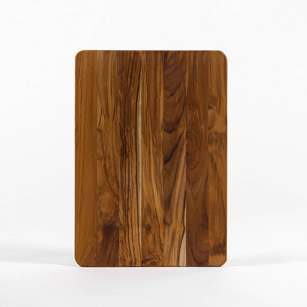 Teakhaus Teakholz-Schneidbrett, ESSENTIAL, rectangular cutting board made of durable teak wood for kitchen use