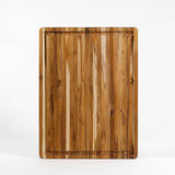 TEAKHAUS teak wood rectangular cutting board with traditional design, natural wood grain and smooth finish.