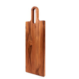 Teakhaus teak wood cutting board, Bistro style, showing smooth surface and natural wood grain for kitchen use.