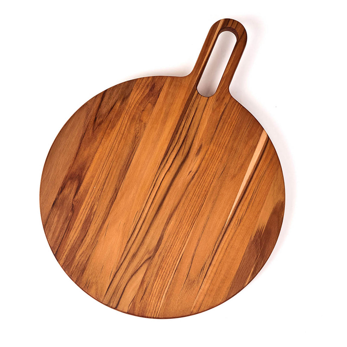 TEAKHAUS teakwood cutting board with a smooth surface, ideal for kitchen prep, made from durable teak hardwood.