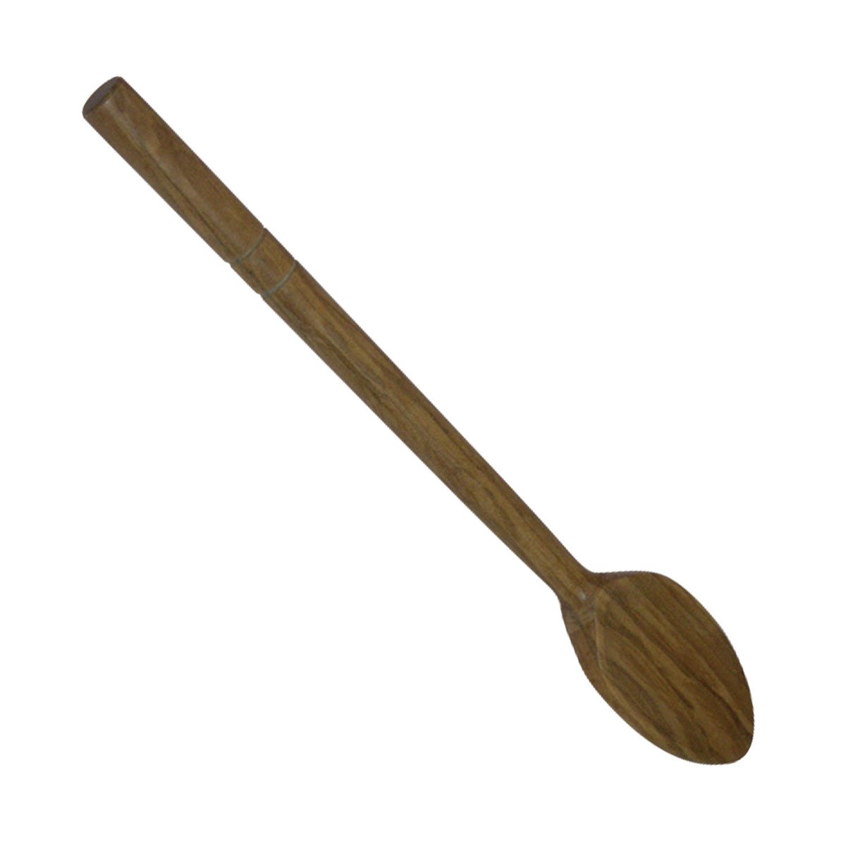 BÉRARD Everyday brown 25 cm cooking spoon with a wooden handle, ideal for stirring and serving in the kitchen.