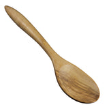 BÉRARD Terra brown 30cm spoon, stainless steel kitchen utensil with a sleek handle, ideal for cooking and serving.