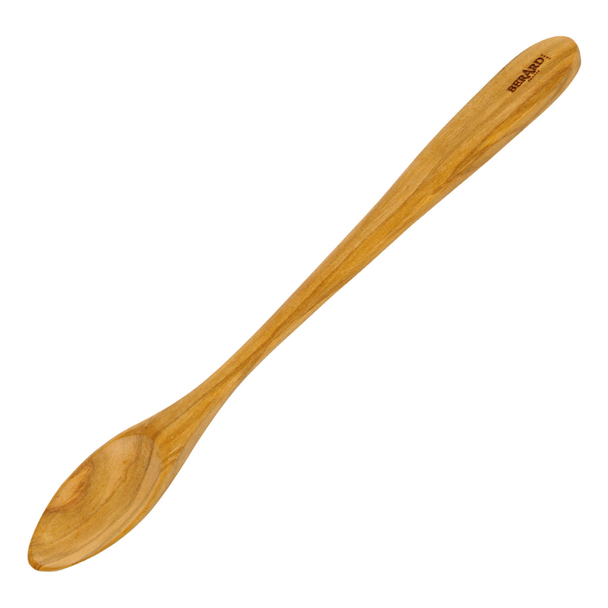 BÉRARD large brown marmalade spoon measuring 25.5 cm, with a smooth handle and rounded bowl for spreading jam.