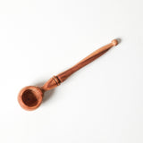 BÉRARD olive spoon, 20 cm brown wooden cooking utensil with a rounded tip, ideal for stirring and serving olives.