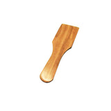 BÉRARD raclette-spachtel in brown, 13 cm, with a flat spatula design for spreading and serving melted cheese.