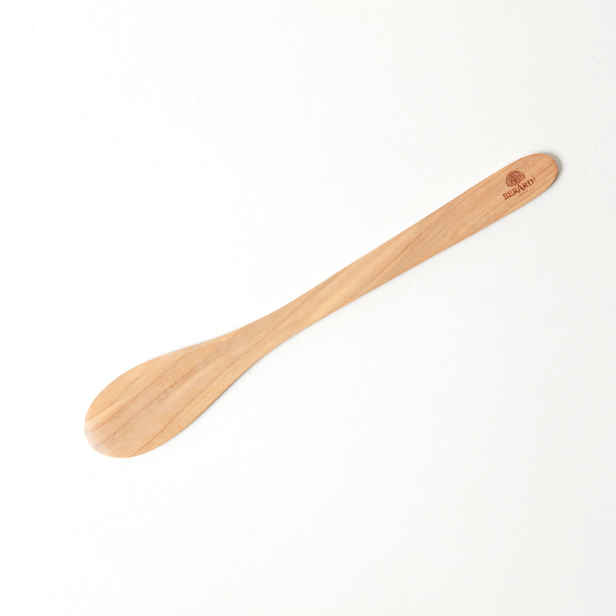 Round BÉRARD spatula in brown, 30 cm, with a smooth handle and flexible blade for painting or coating tasks