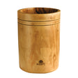 BÉRARD brown utensil holder with a diameter of 11 cm, stylish cylindrical container for kitchen utensils.