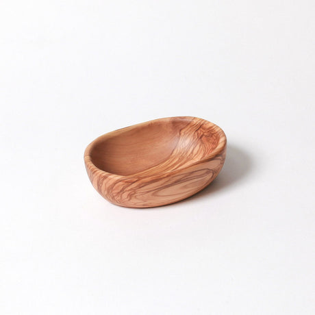 BÉRARD oval brown bowl, 9.8 cm, ceramic dish with smooth oval shape and glossy finish.