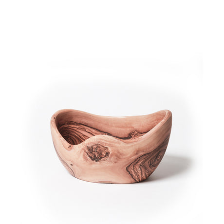 BÉRARD brown fruit bowl with a 24 cm diameter, made of durable material, displayed on a neutral surface.