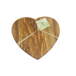 BÉRARD olive wood heart-shaped cutting board, 22 cm, crafted from high-quality olive wood for kitchen use