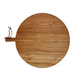 BÉRARD cheese board in brown, round with 40 cm diameter, designed for serving cheese and appetizers.