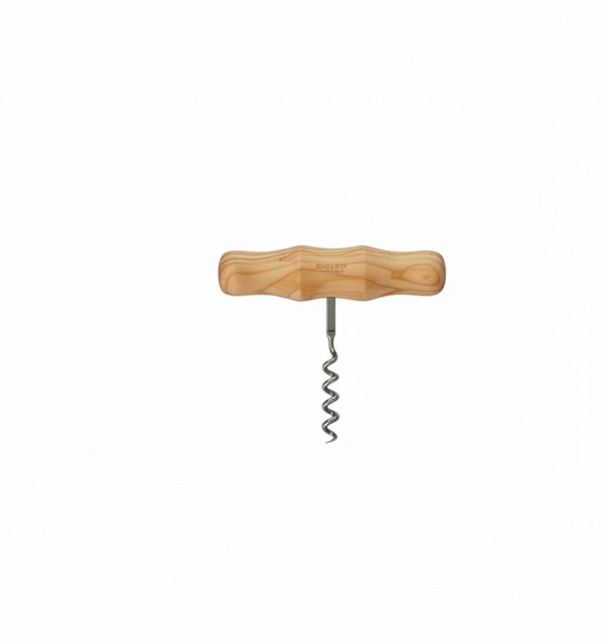 BÉRARD olive corkscrew, 11 cm, stainless steel wine opener with ergonomic handle for easy cork removal.