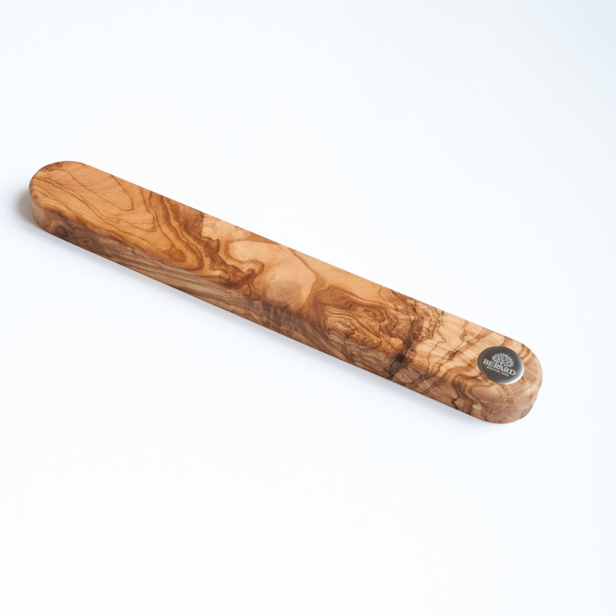 BÉRARD Messerleiste, wooden wall-mounted tool holder, 32x4 cm, ideal for organizing tools in workshop or garage.